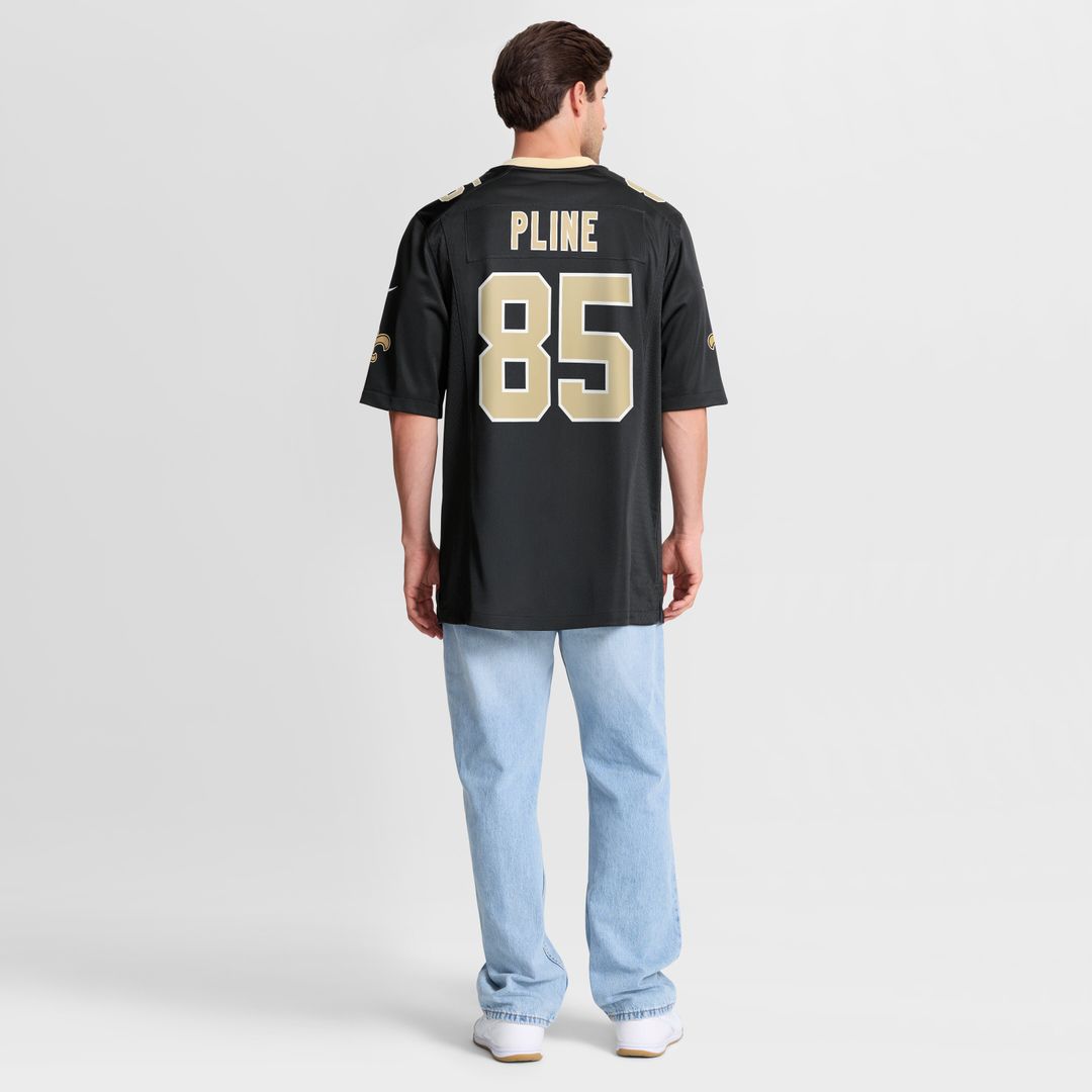 Mason Pline New Orleans Saints Nike Team Game Jersey - Black