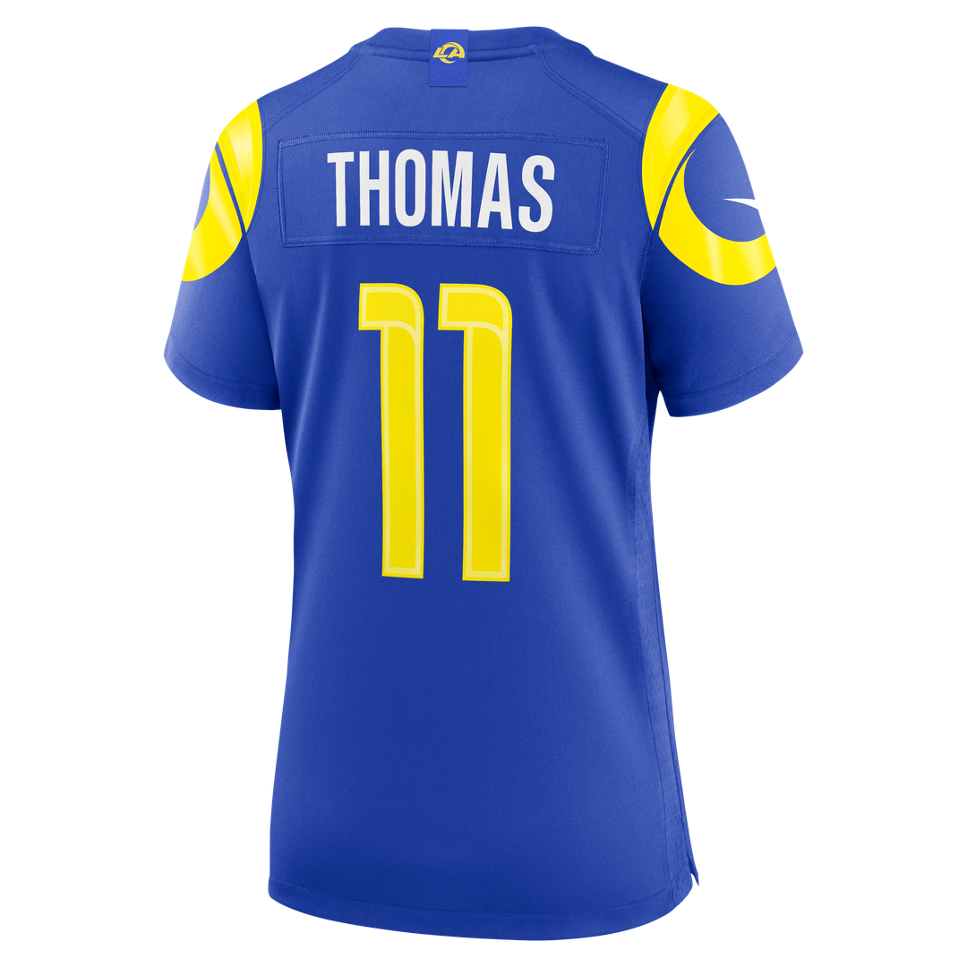 Keir Thomas Los Angeles Rams Nike Women's Team Game Jersey - Royal