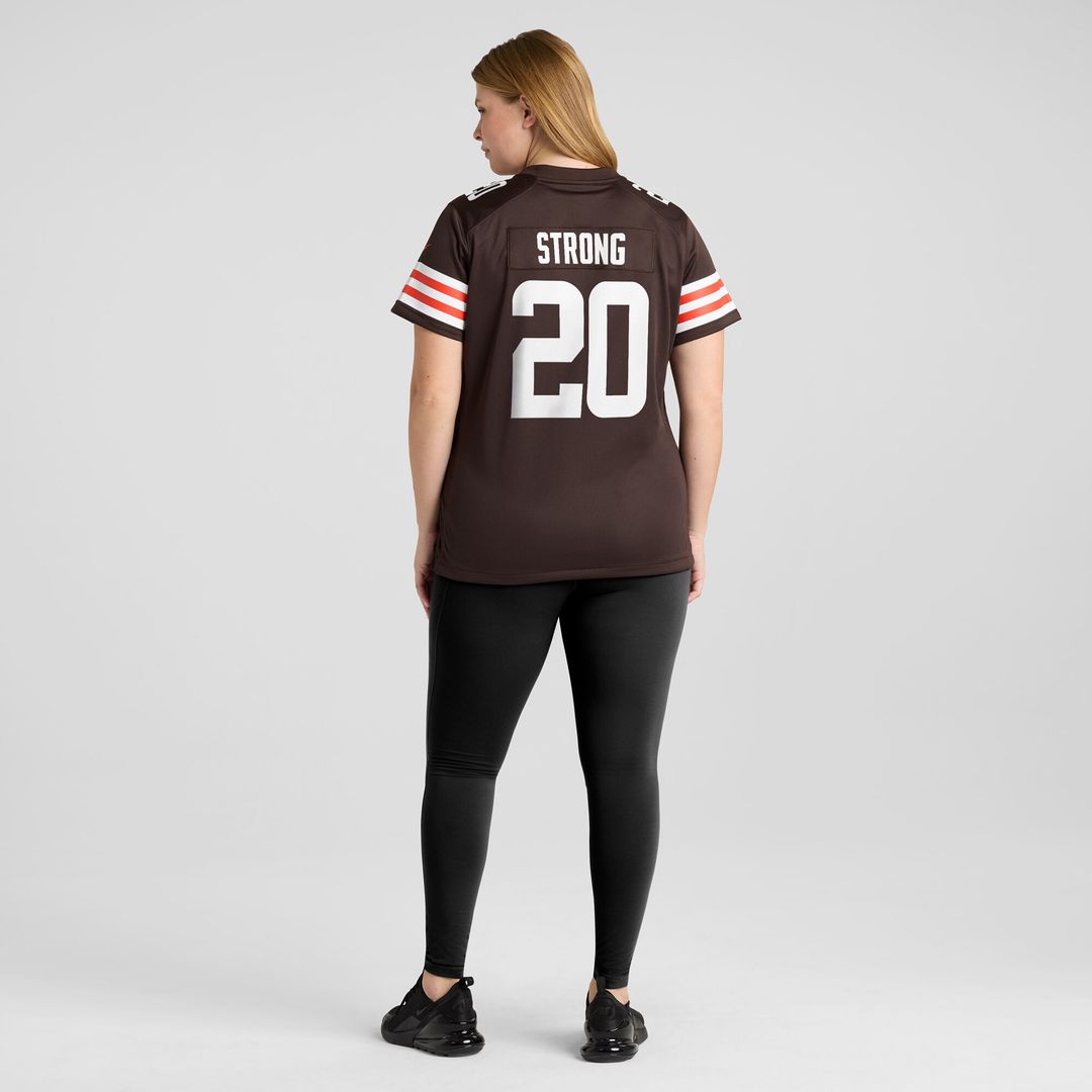Pierre Strong Jr. Cleveland Browns Nike Women's Team Game Jersey - Brown