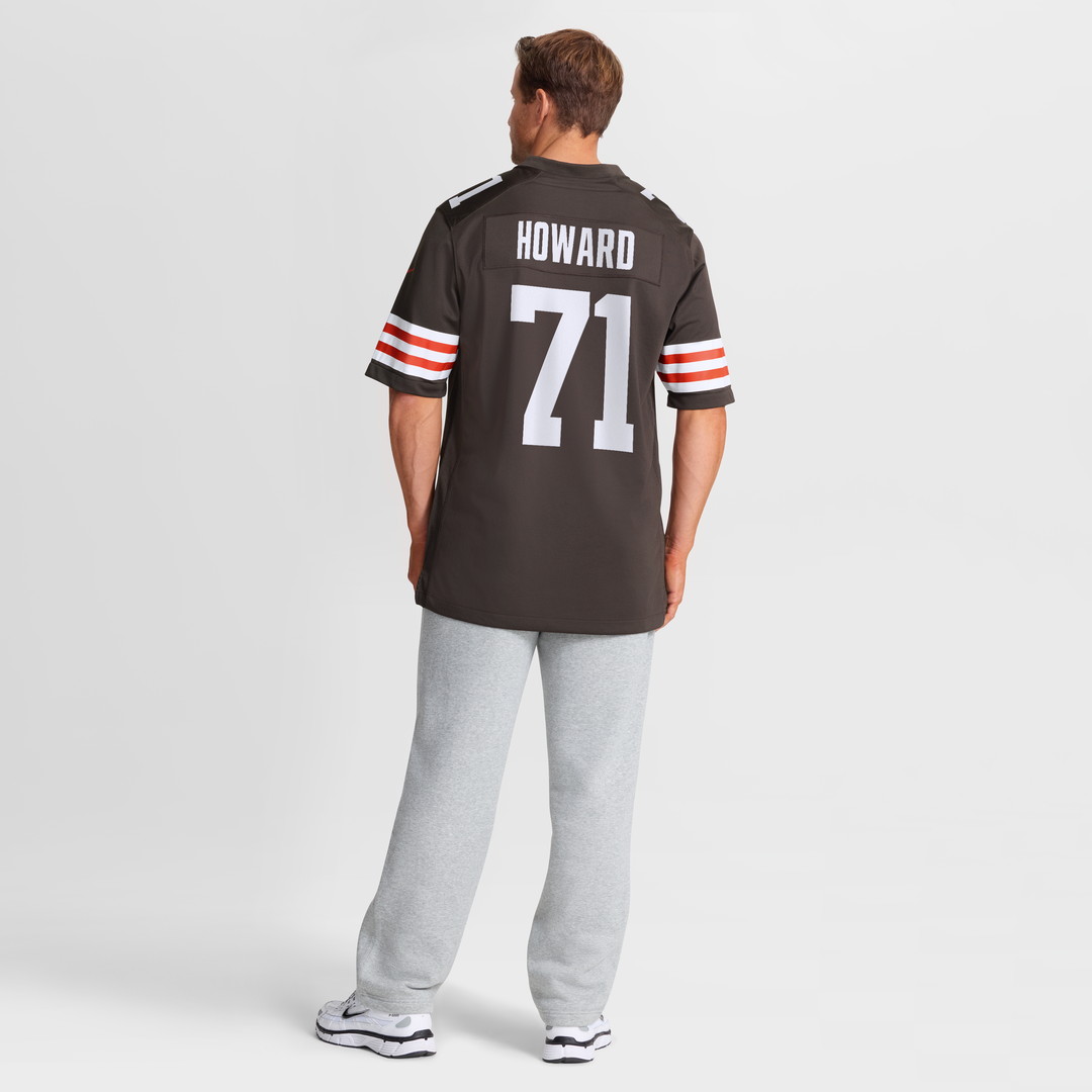 Tytus Howard Cleveland Browns Nike Team Game Jersey - Brown
