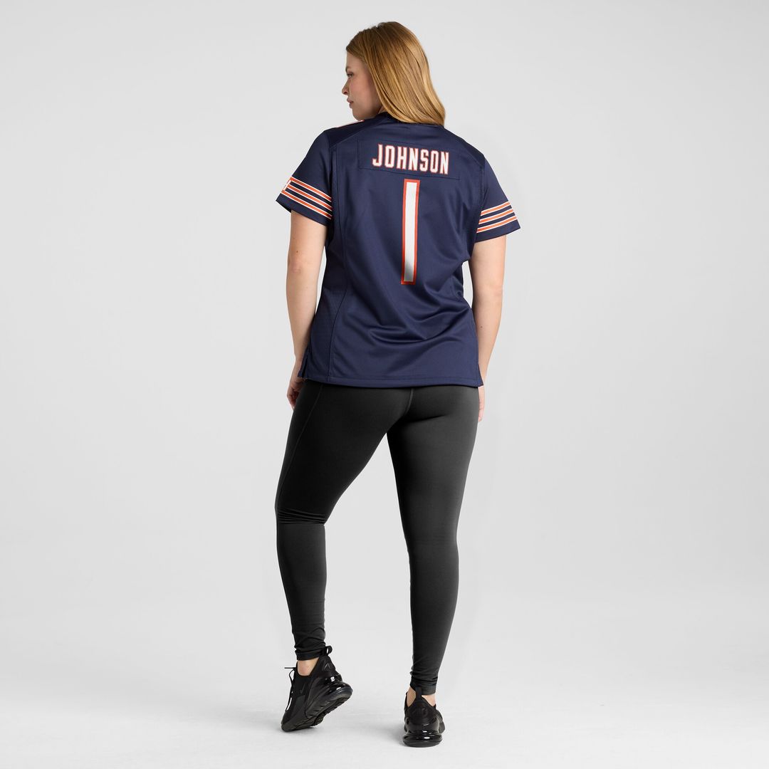 Jaylon Johnson Chicago Bears Nike Women's Game Jersey - Navy