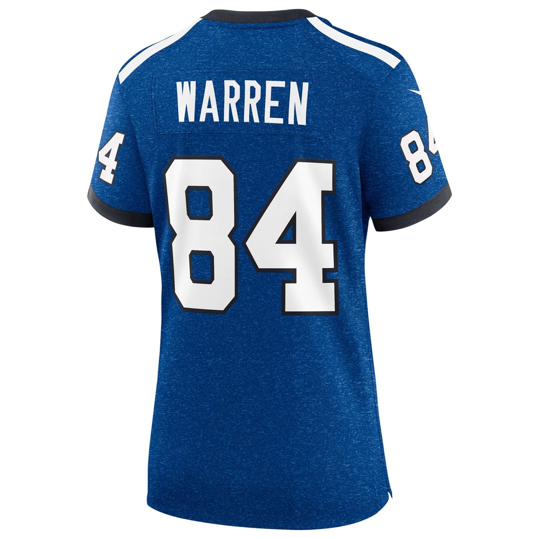 Tyler Warren Indianapolis Colts Nike Women's Alternate 2 Indiana Nights Game Jersey - Heather Royal
