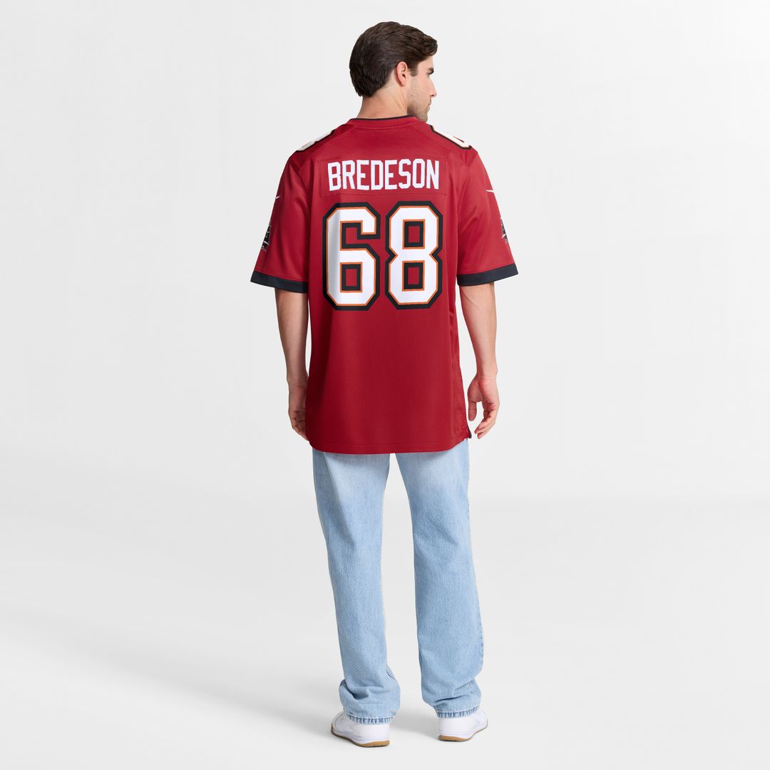 Ben Bredeson Tampa Bay Buccaneers Nike Game Jersey - Red