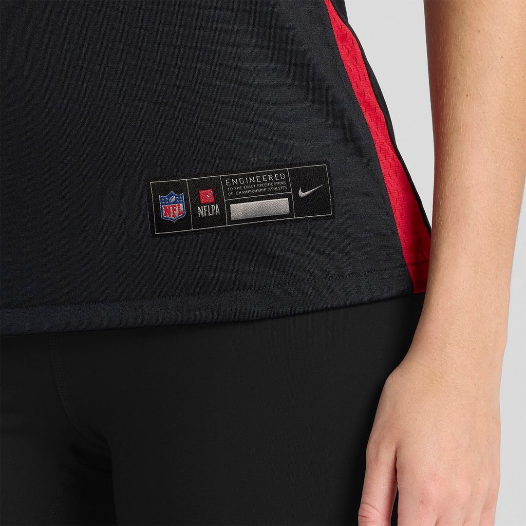 Jalon Walker Atlanta Falcons Nike Women's Team Game Jersey - Black
