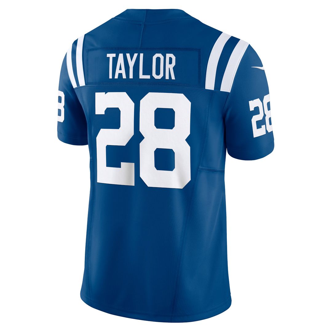 Jonathan Taylor Indianapolis Colts Nike Vapor F.U.S.E. Limited Jersey - Blue
