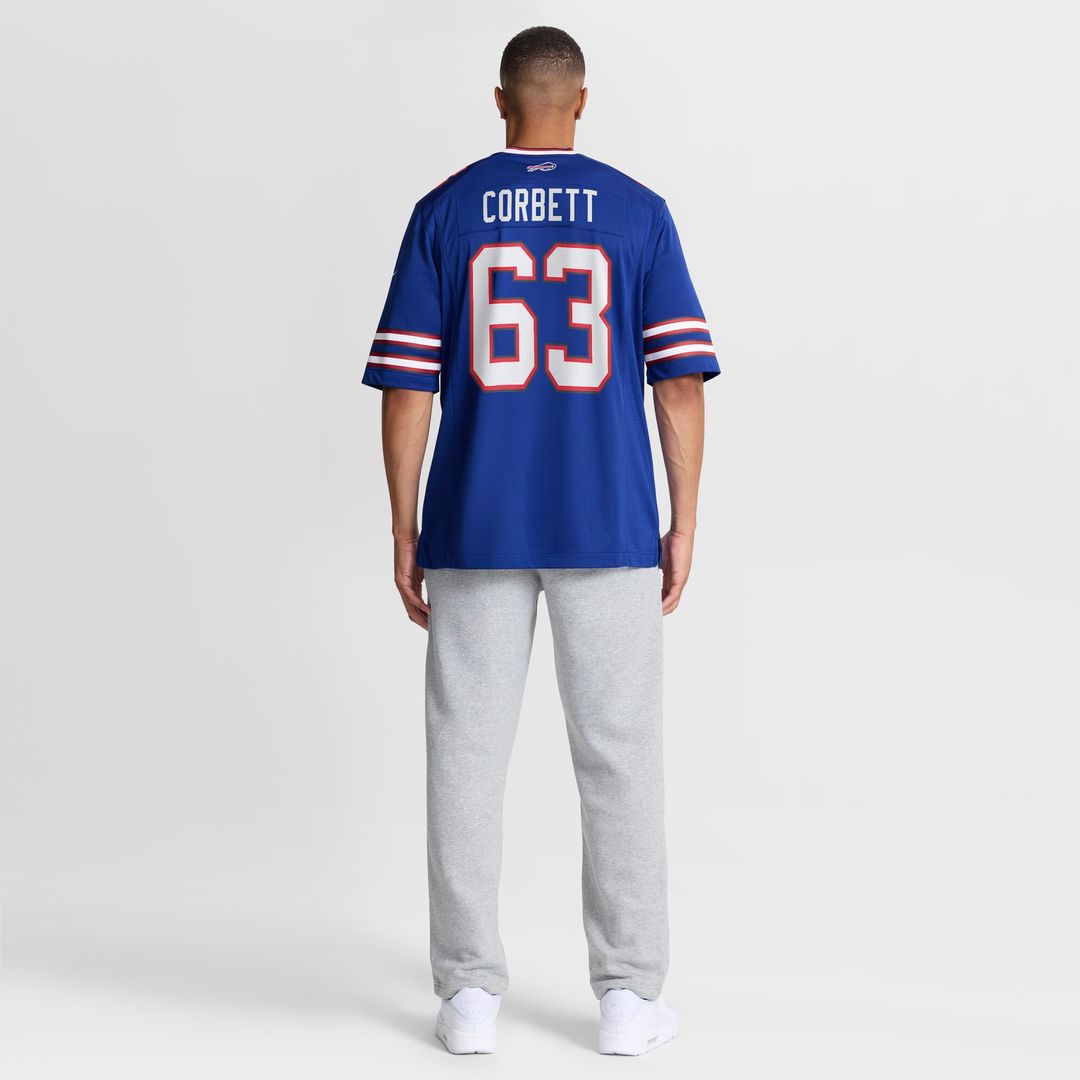 Austin Corbett Buffalo Bills Nike Team Game Jersey - Royal