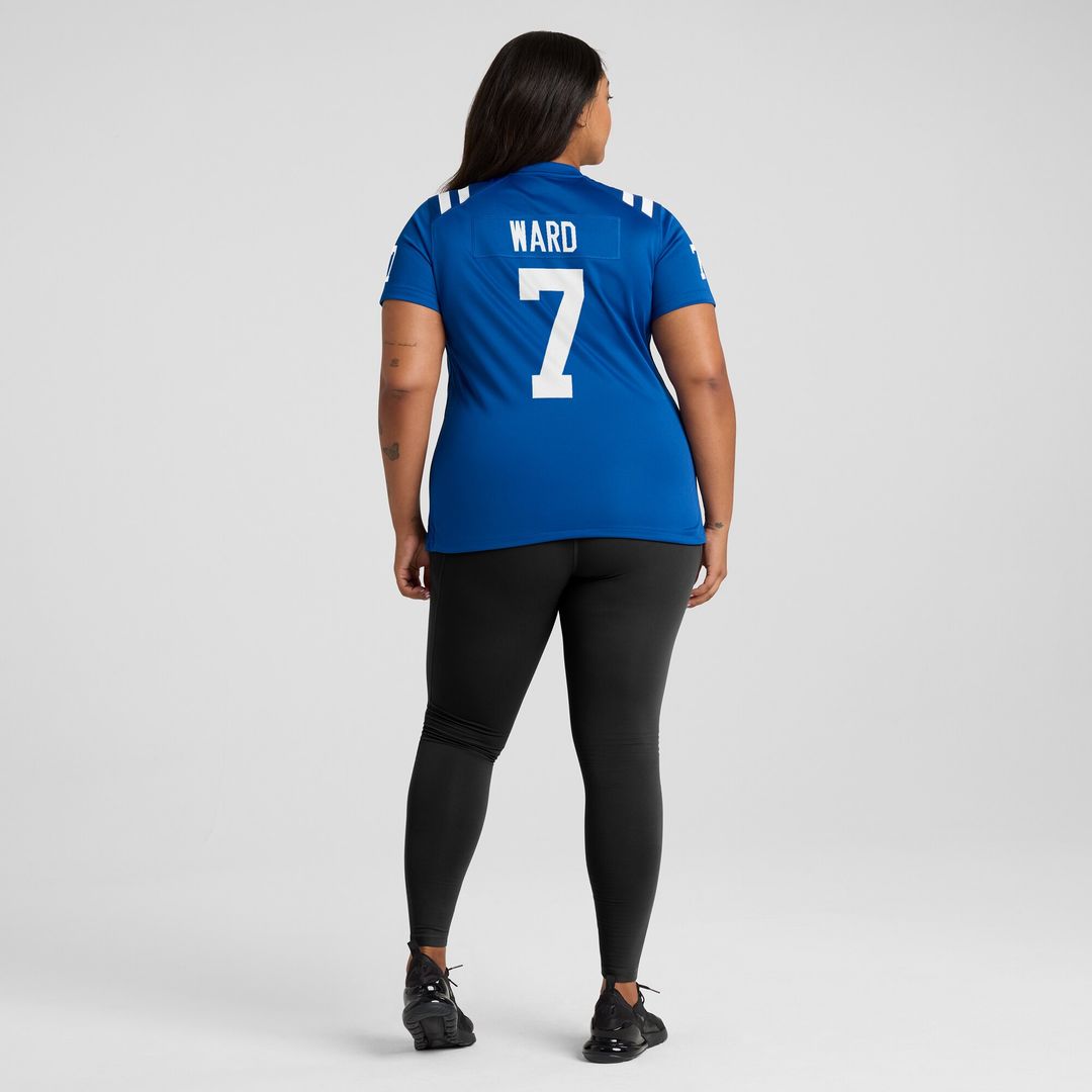 Charvarius Ward Indianapolis Colts Nike Women's Team Game Jersey - Royal
