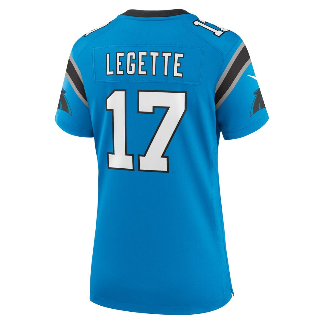 Xavier Legette Carolina Panthers Nike Women's Alternate Game Jersey - Blue
