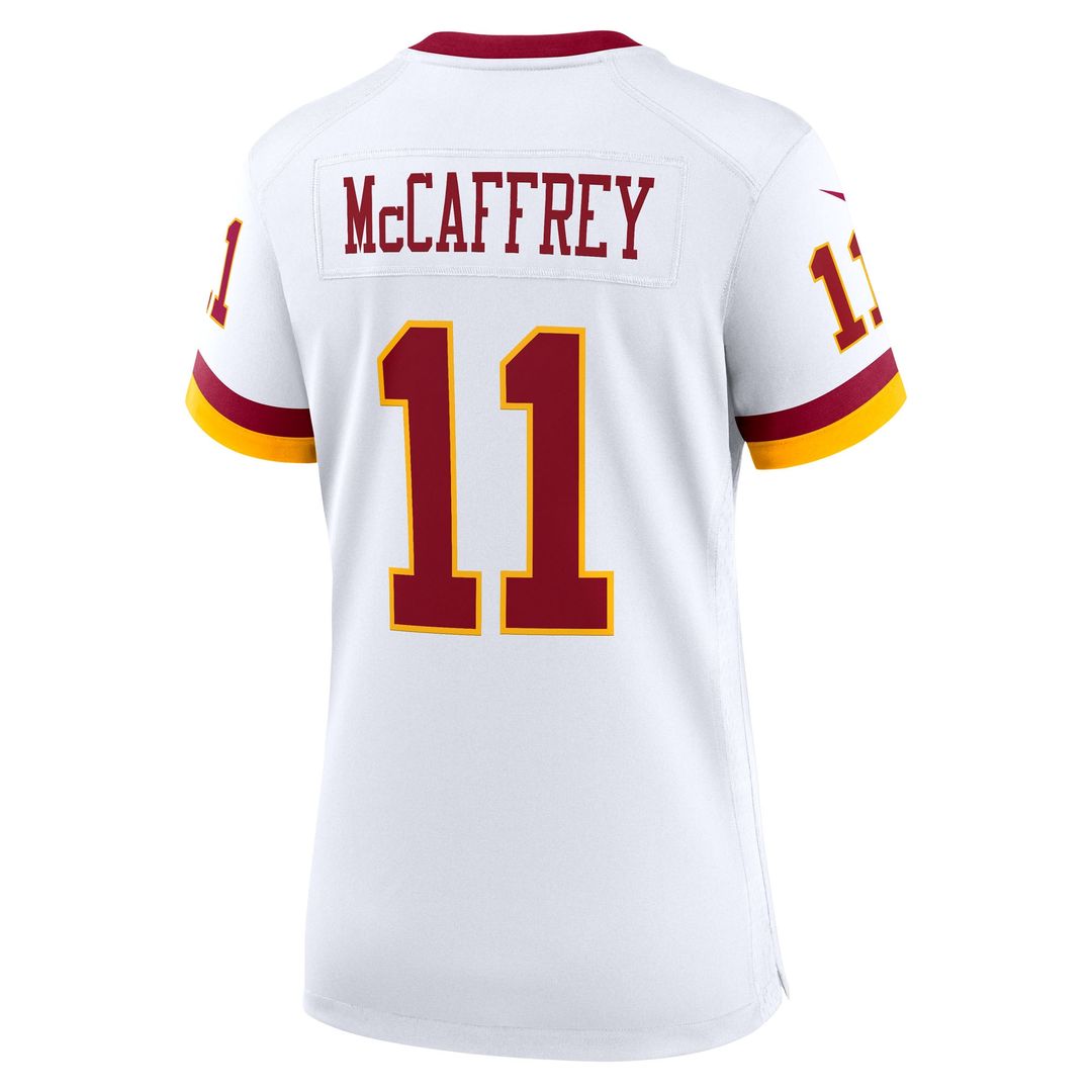 Luke McCaffrey Washington Commanders Nike Women's Hail Raiser Alternate Game Jersey - Black