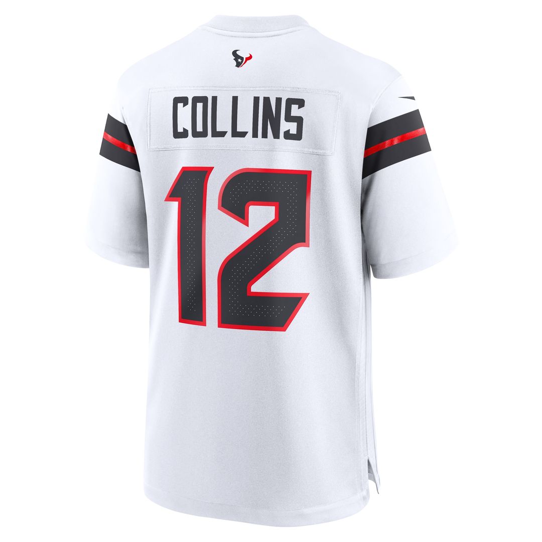 Nico Collins Houston Texans Nike Alternate Game Jersey - Red