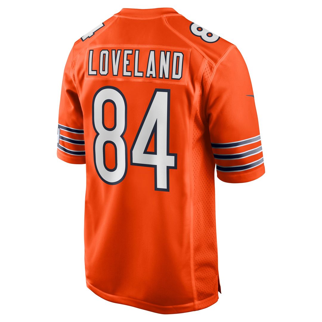Colston Loveland Chicago Bears Nike Team Game Jersey - Navy