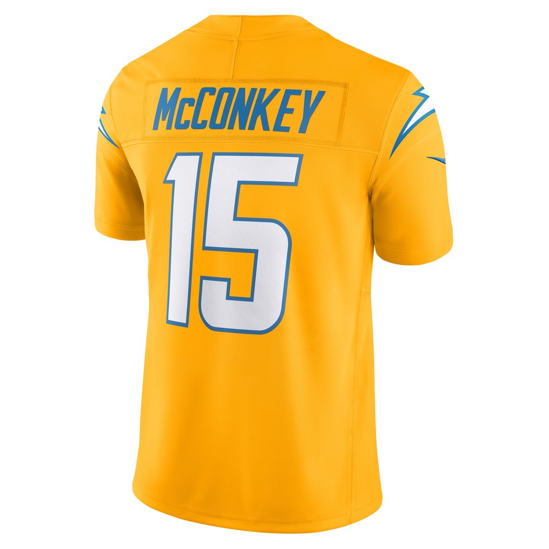 Ladd McConkey Los Angeles Chargers Nike Team Vapor F.U.S.E. Limited Jersey - Powder Blue