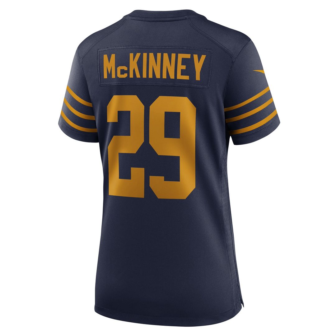 Xavier McKinney Green Bay Packers Nike Women's Team Game Jersey - Green