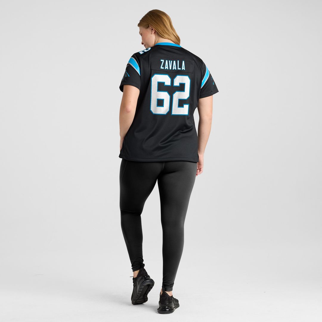 Chandler Zavala Carolina Panthers Nike Women's Game Jersey - Black