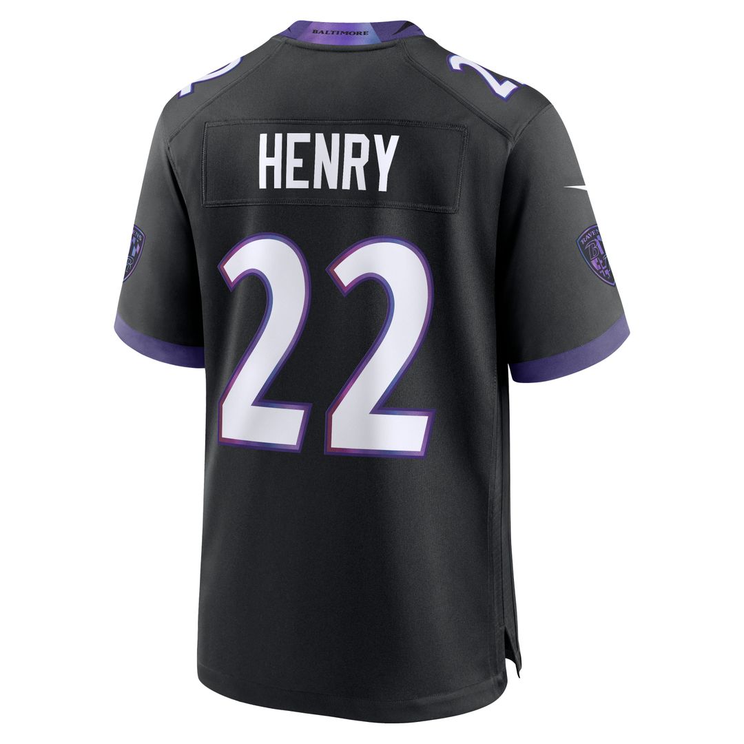 Derrick Henry Baltimore Ravens Nike Alternate Game Jersey - Purple
