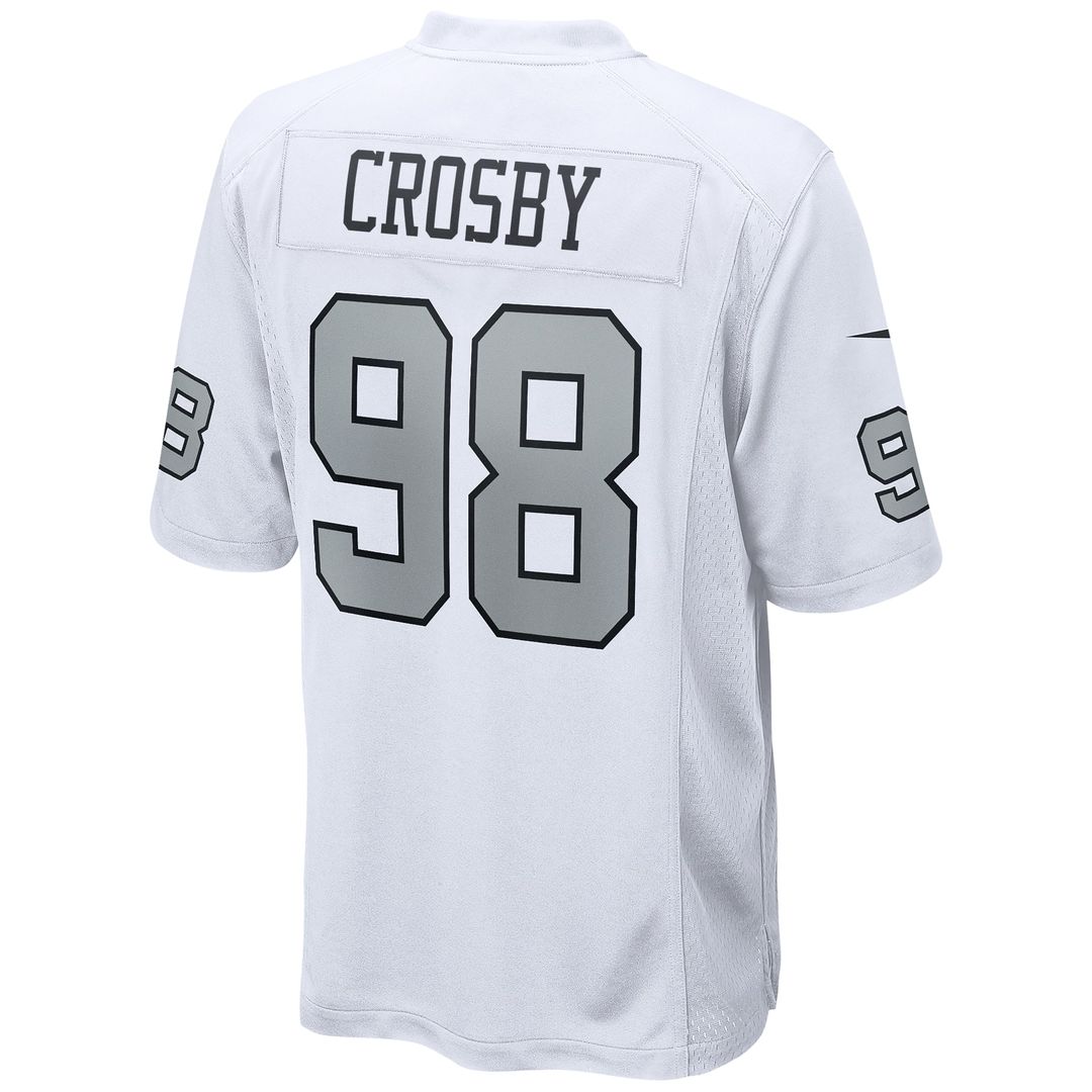 Maxx Crosby Las Vegas Raiders Nike Game Jersey - Black