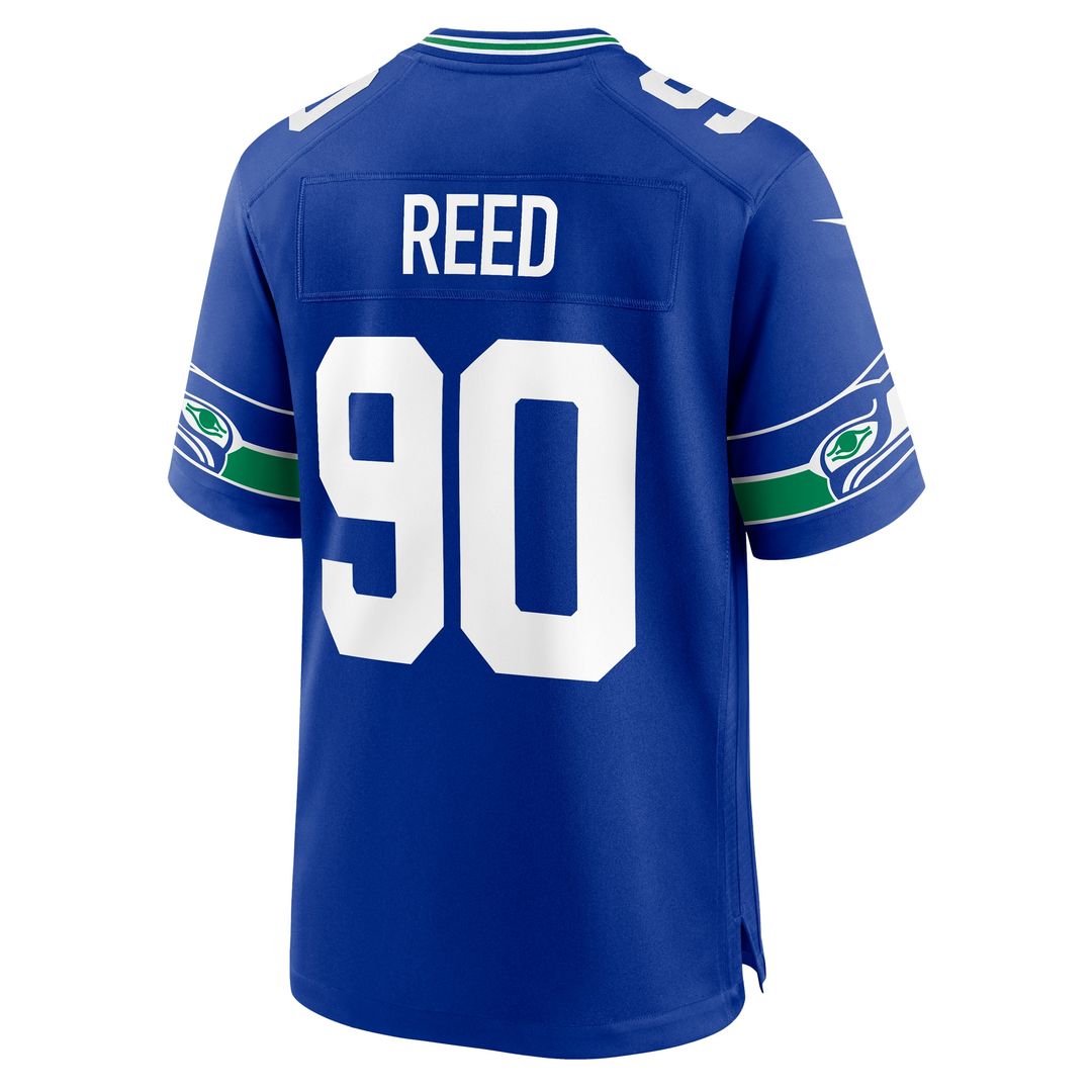 Jarran Reed Seattle Seahawks Nike Game Jersey - College Navy