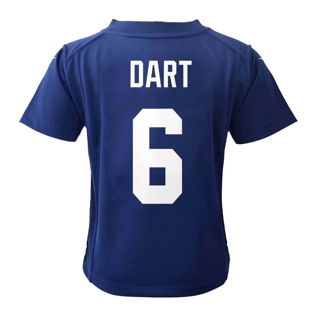 Jaxson Dart New York Giants Nike Preschool Team Game Jersey - Royal