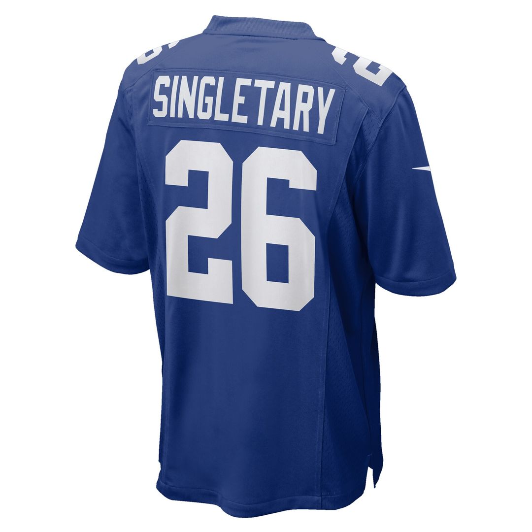 Devin Singletary New York Giants Nike Team Game Jersey - Royal