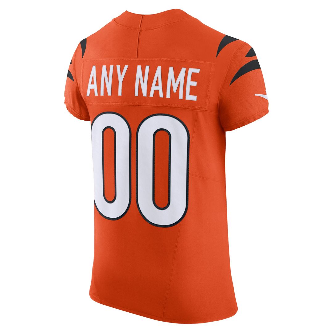 Cincinnati Bengals Nike Team Vapor F.U.S.E. Elite Custom Jersey - Black