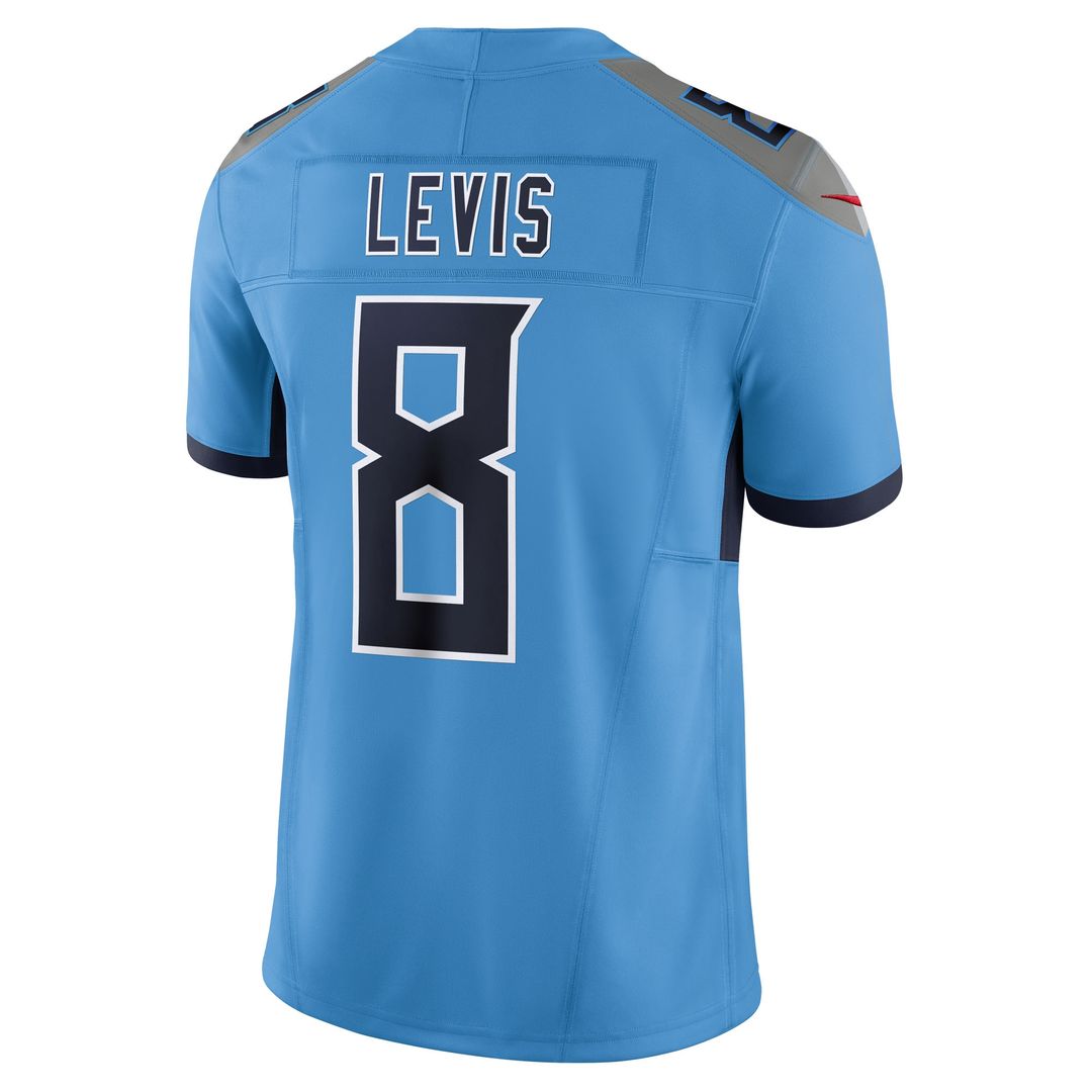 Will Levis Tennessee Titans Nike Alternate Vapor F.U.S.E. Limited Jersey - Light Blue
