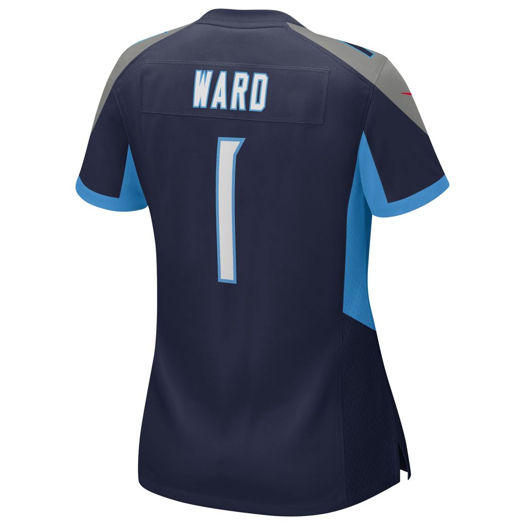 Cameron Ward Tennessee Titans Nike Women's Team Game Jersey - Light Blue
