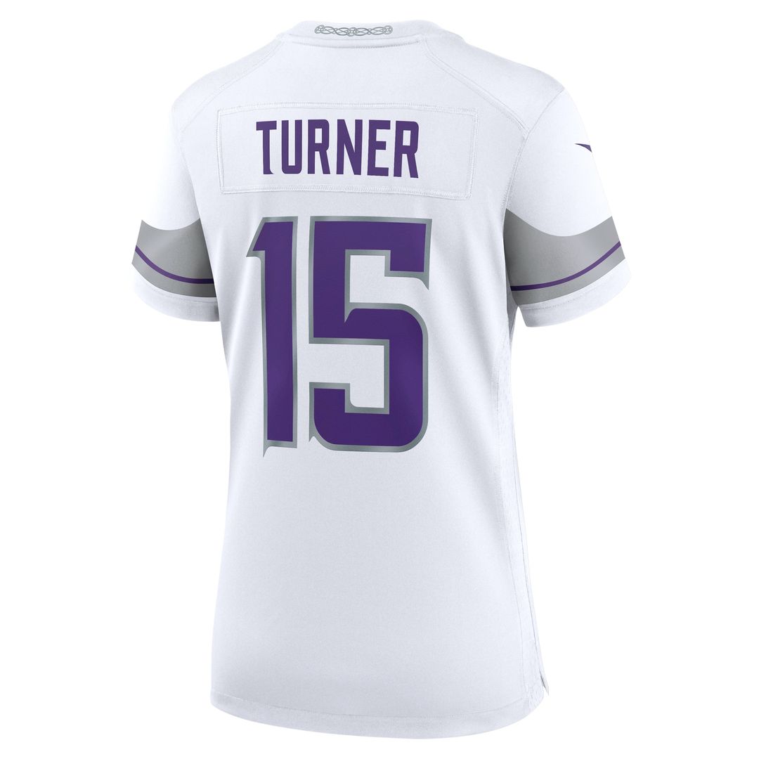 Dallas Turner Minnesota Vikings Nike Women's Alternate Game Jersey - Purple