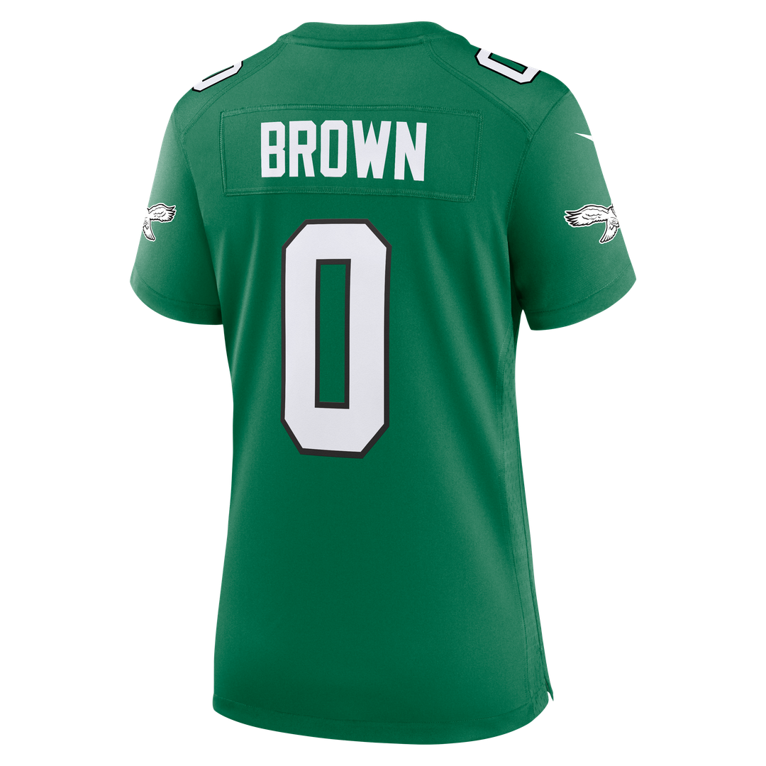 Marquise Brown Philadelphia Eagles Nike Women's Team Game Jersey - Midnight Green