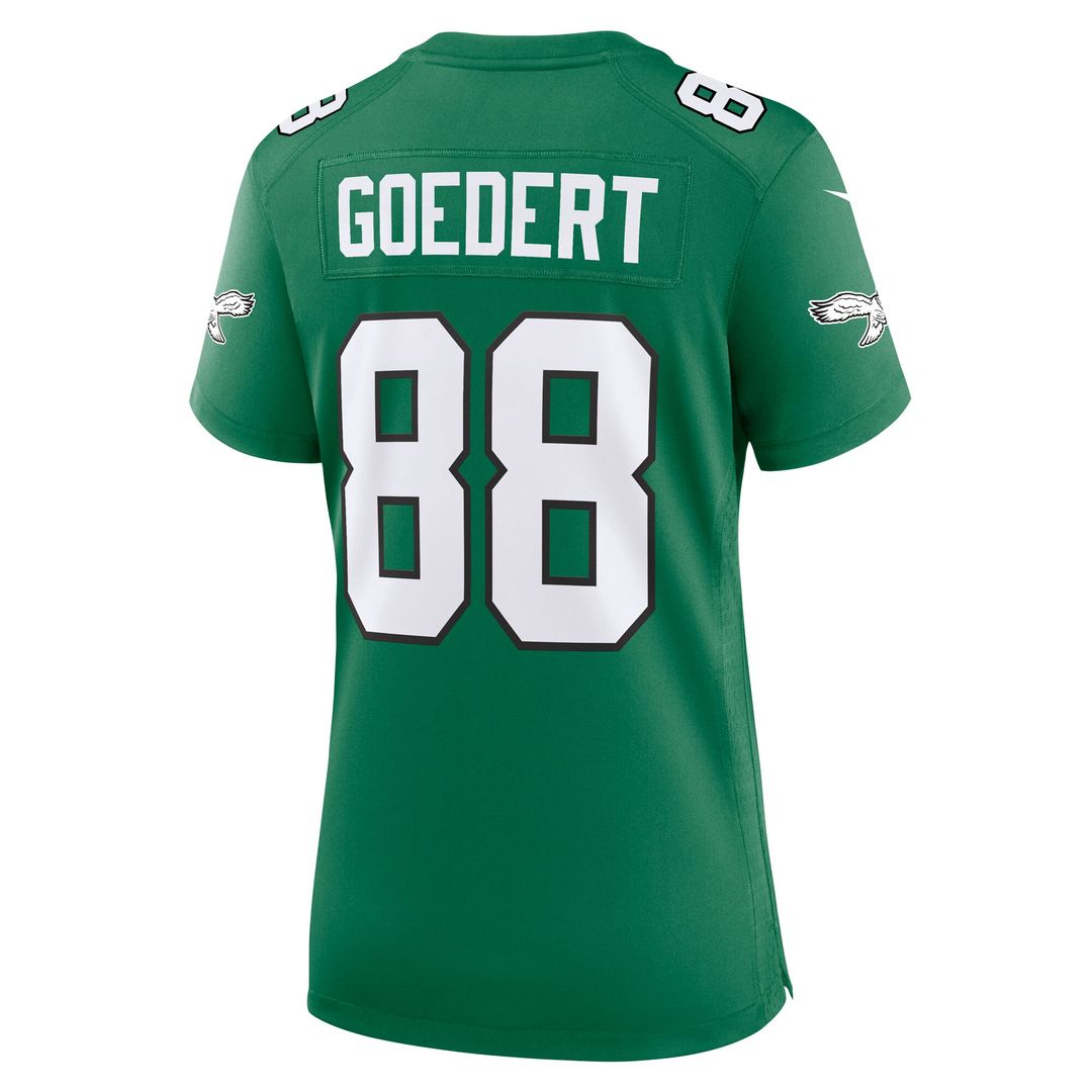 Dallas Goedert Philadelphia Eagles Nike Women's Team Game Jersey - Midnight Green