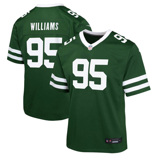 Quinnen Williams New York Jets Nike Youth Game Jersey - Green