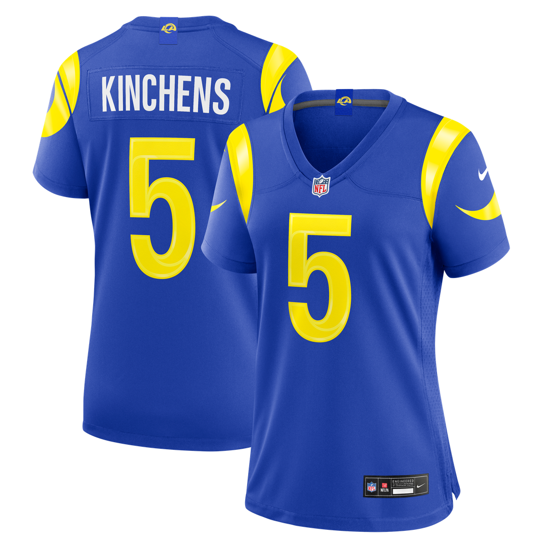 Kamren Kinchens Los Angeles Rams Nike Women's Team Game Jersey - Royal