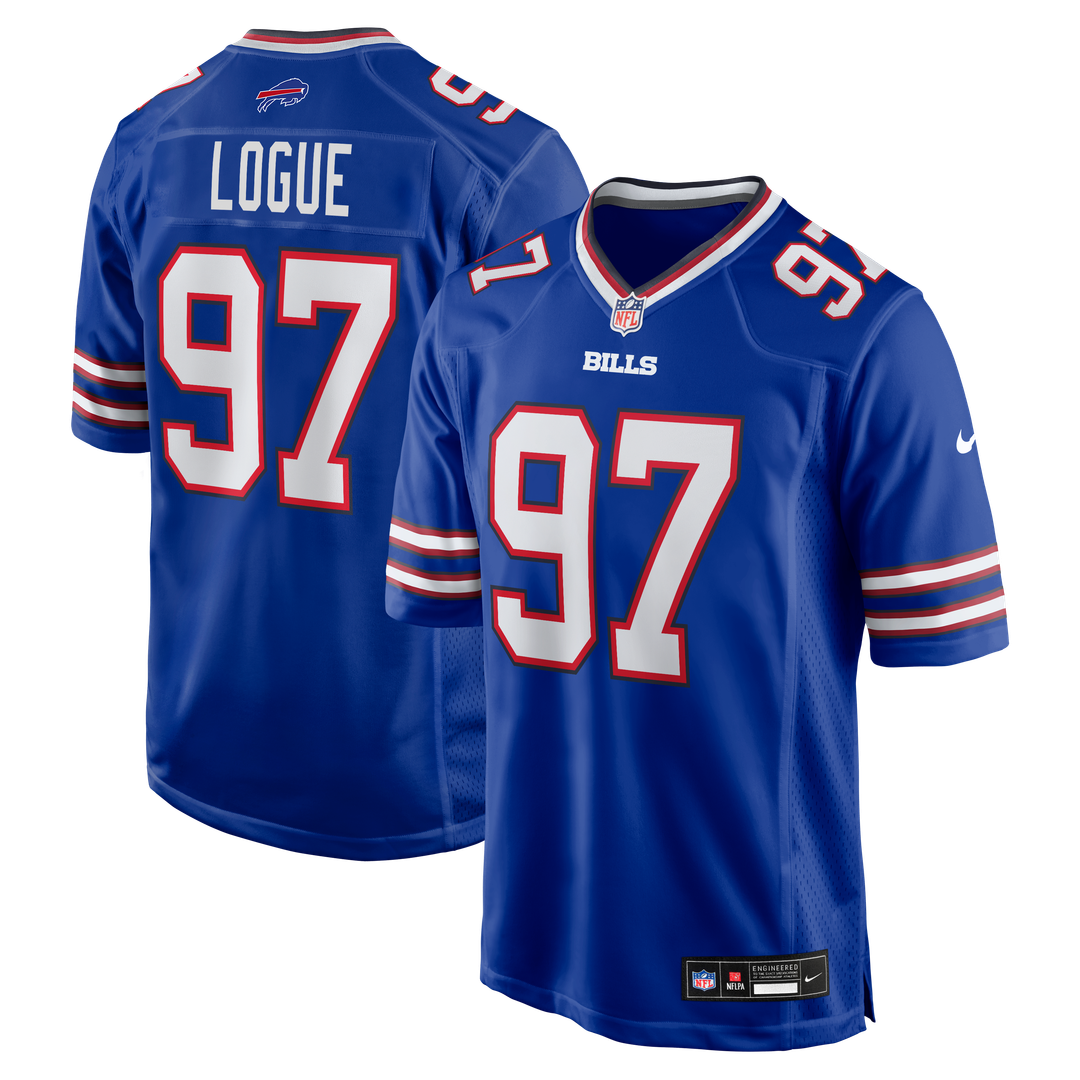 Zion Logue Buffalo Bills Nike Team Game Jersey -  Royal