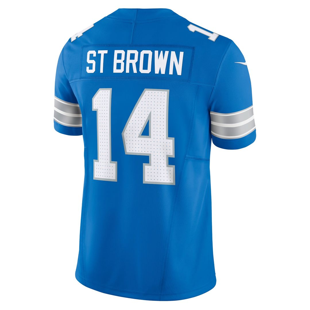 Amon-Ra St. Brown Detroit Lions Nike 2nd Alternate Vapor F.U.S.E. Limited Jersey - Black