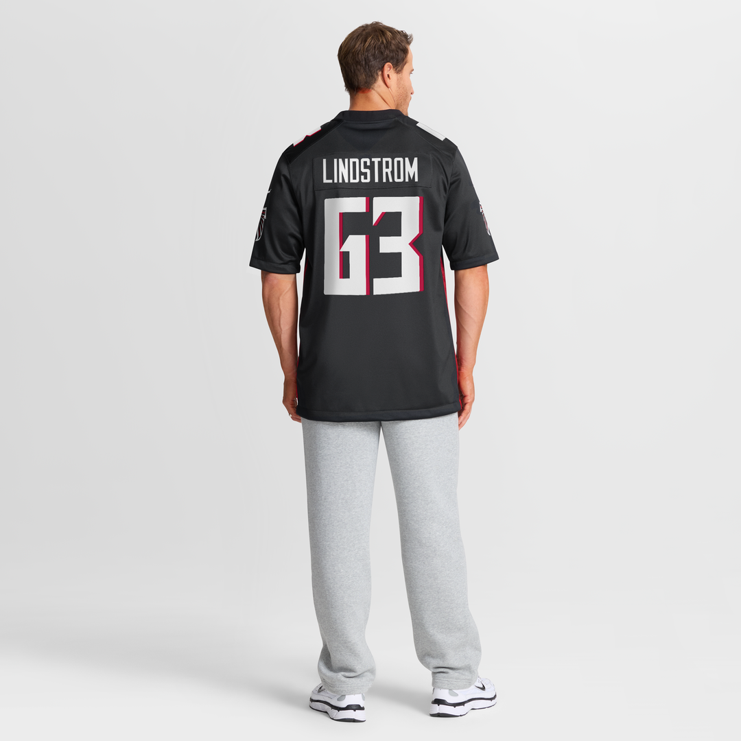 Chris Lindstrom Atlanta Falcons Nike Game Jersey - Black