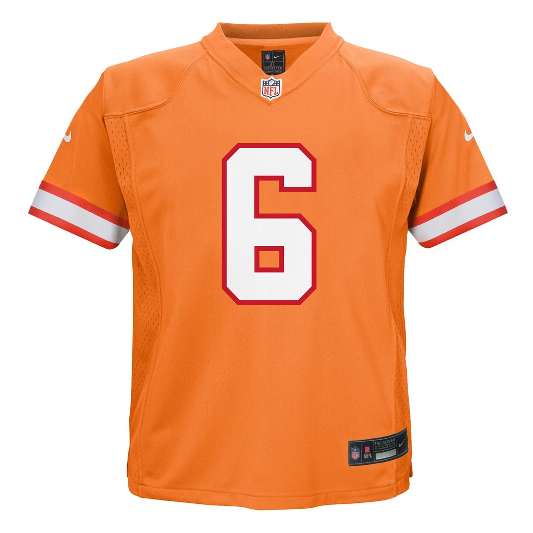 Baker Mayfield '76 Tampa Bay Buccaneers Infant  Game Jersey - White