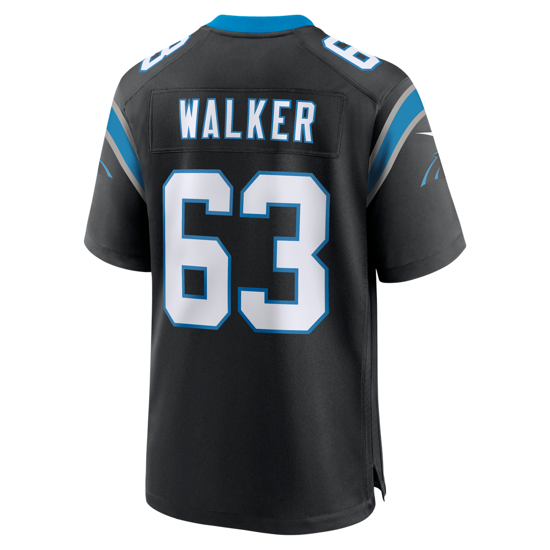 Rasheed Walker Carolina Panthers Nike Team Game Jersey -  Black
