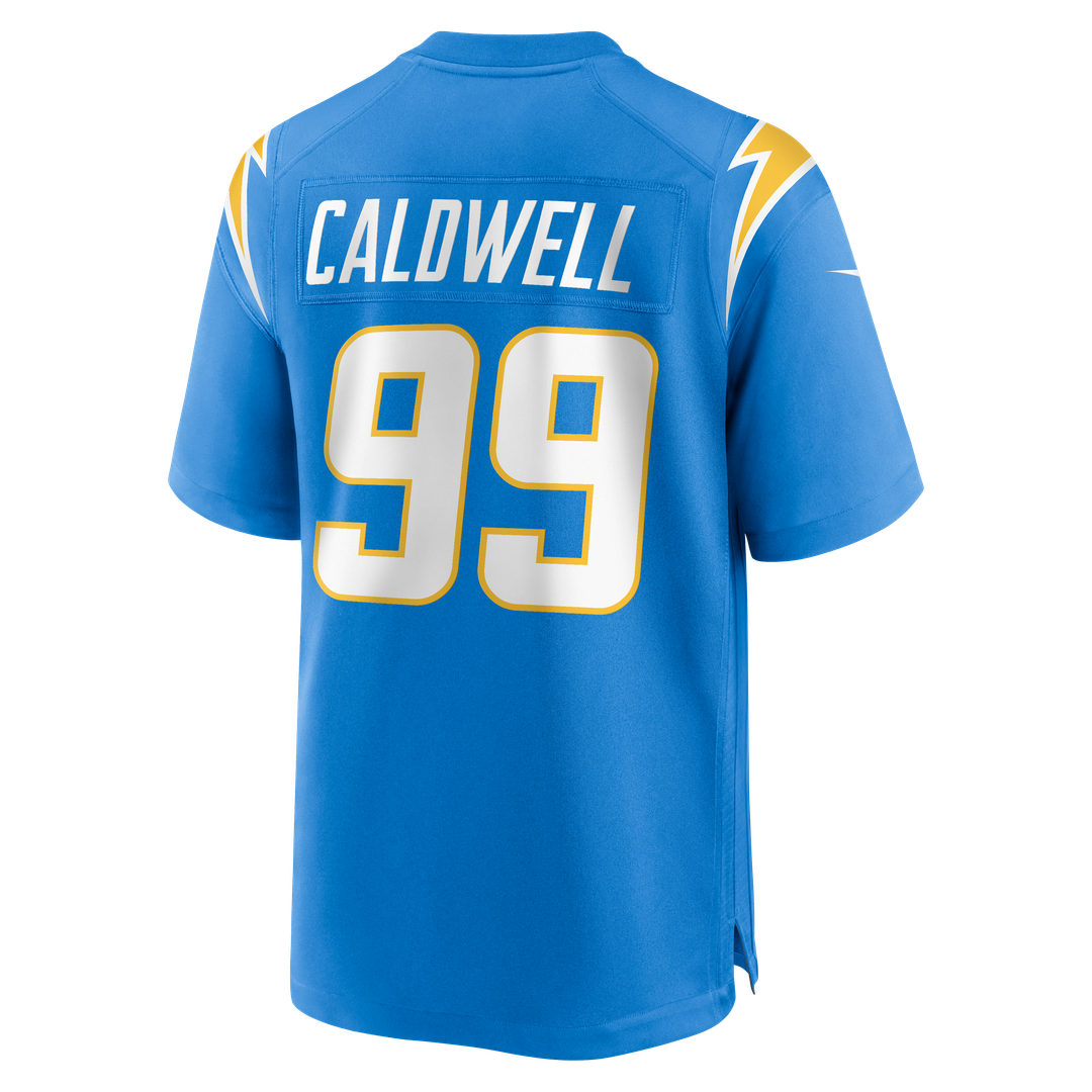 Jamaree Caldwell Los Angeles Chargers Nike Team Game Jersey -  Powder Blue