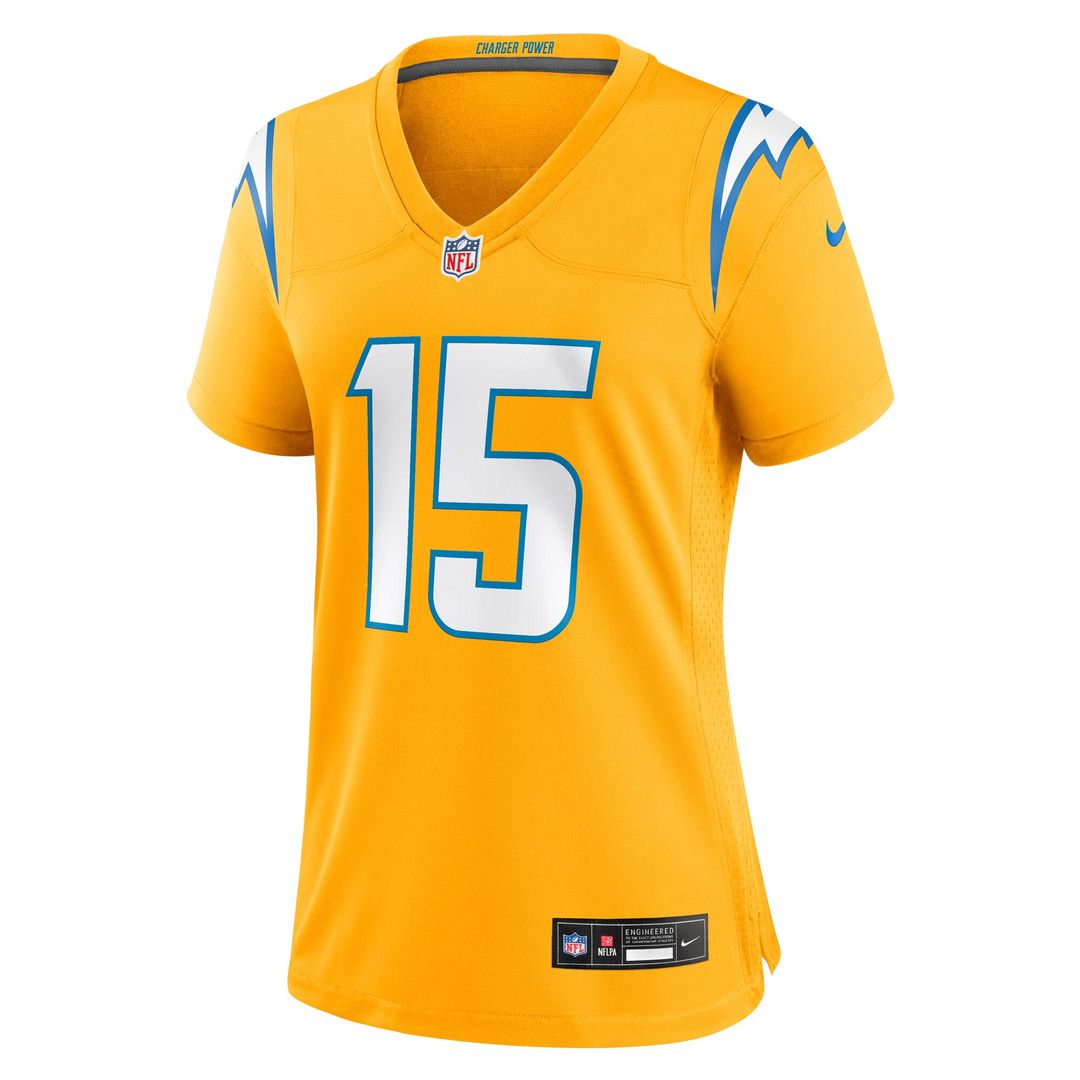 Ladd McConkey Los Angeles Chargers Nike Women's Alternate Super Chargers Game Jersey - Navy