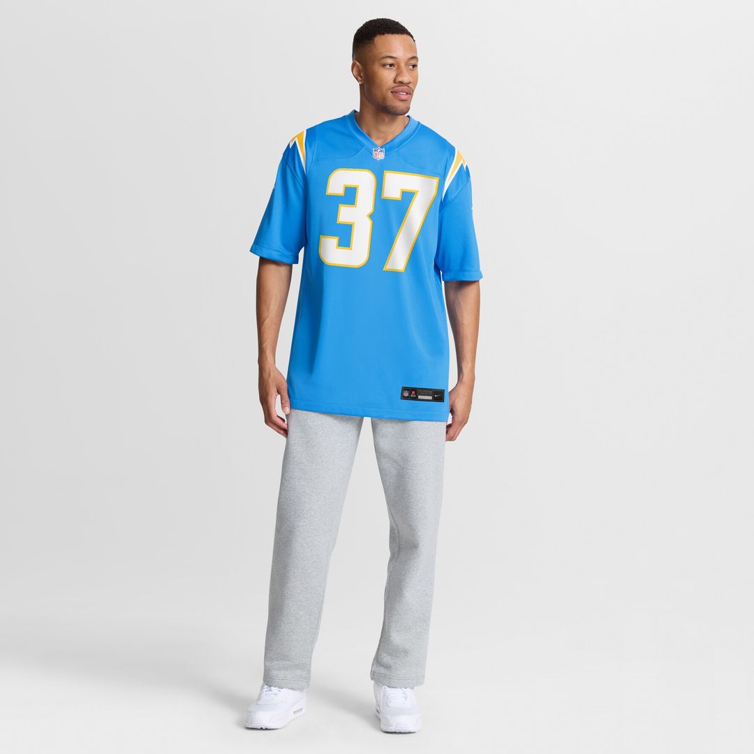 Isas Waxter Los Angeles Chargers Nike Team Game Jersey -  Powder Blue