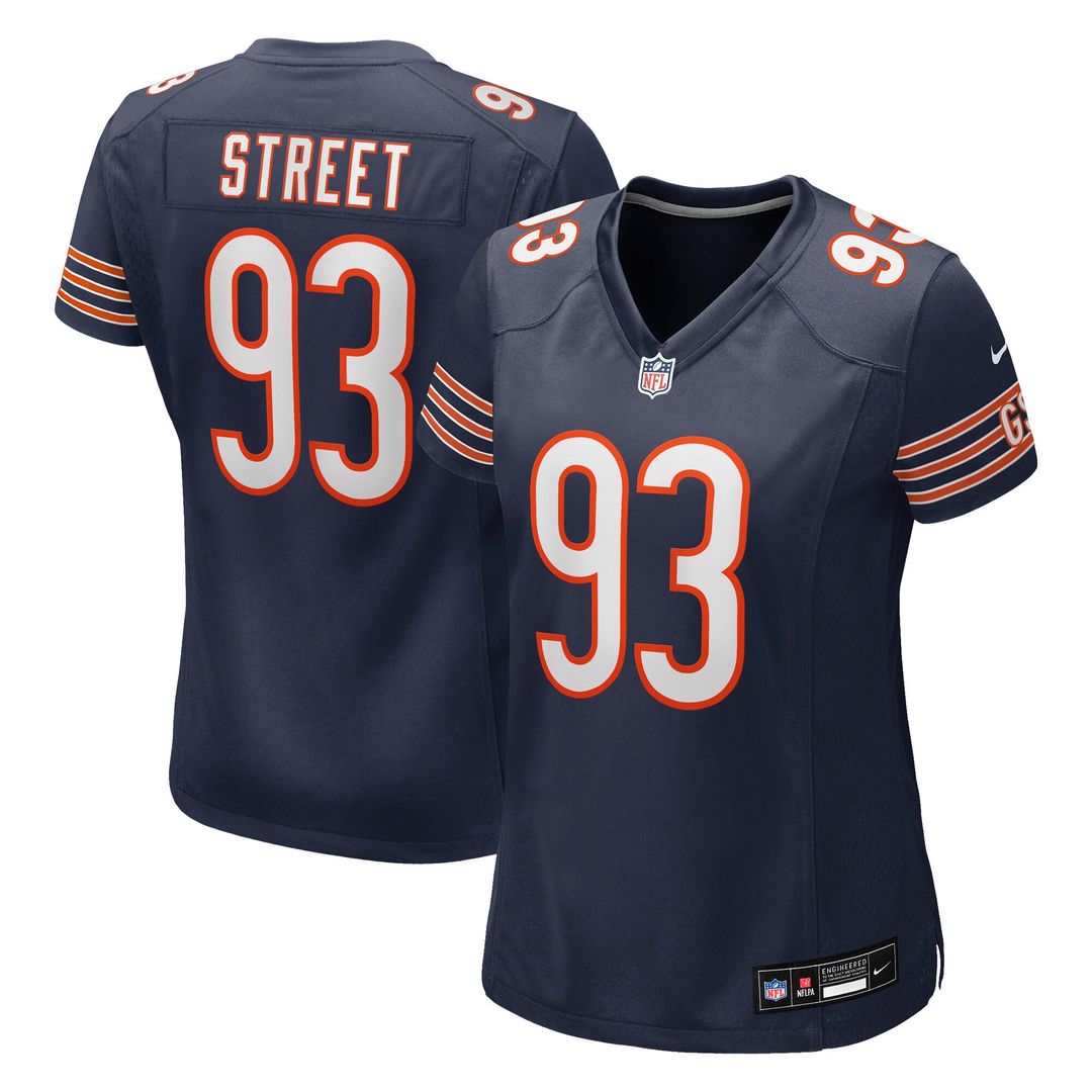 Kentavius Street Chicago Bears Nike Women's Team Game Jersey -  Navy