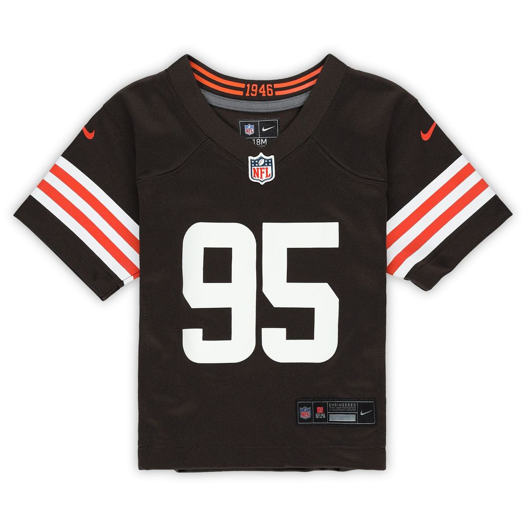 Myles Garrett Cleveland Browns Nike Infant Team  Player Game Jersey - Brown