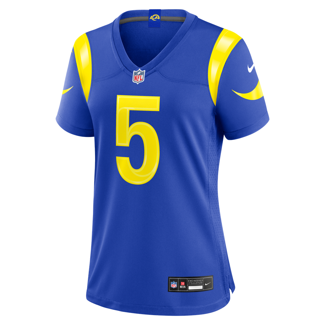 Kamren Kinchens Los Angeles Rams Nike Women's Team Game Jersey - Royal