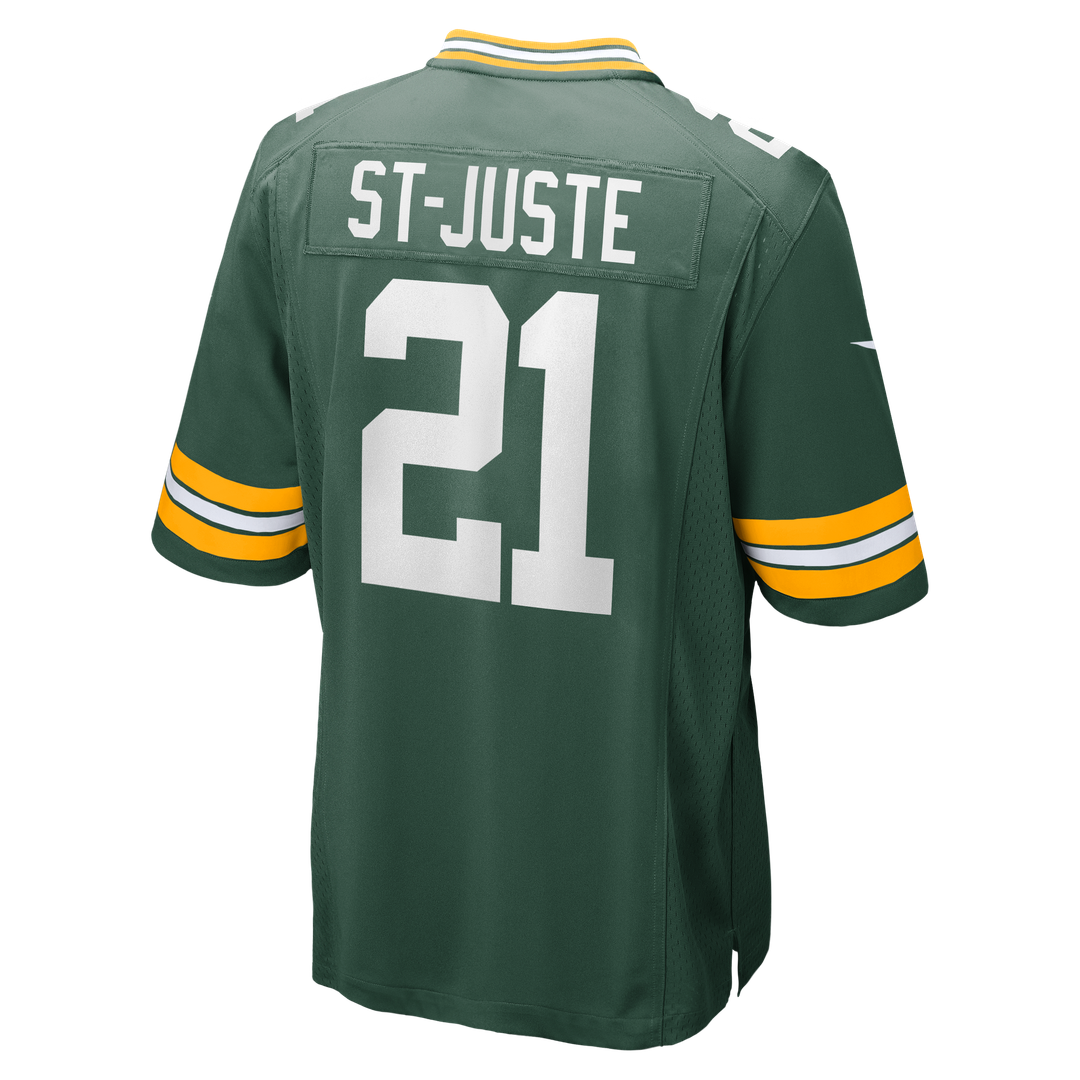 Benjamin St-Juste Green Bay Packers Nike Team Game Jersey -  Green