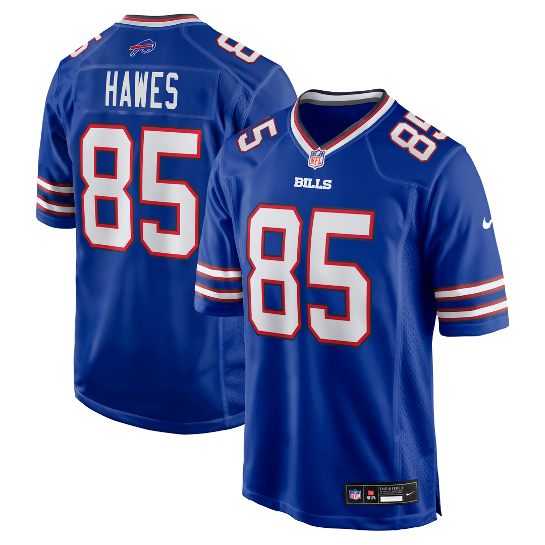 Jackson Hawes Buffalo Bills Nike Team Game Jersey -  Royal
