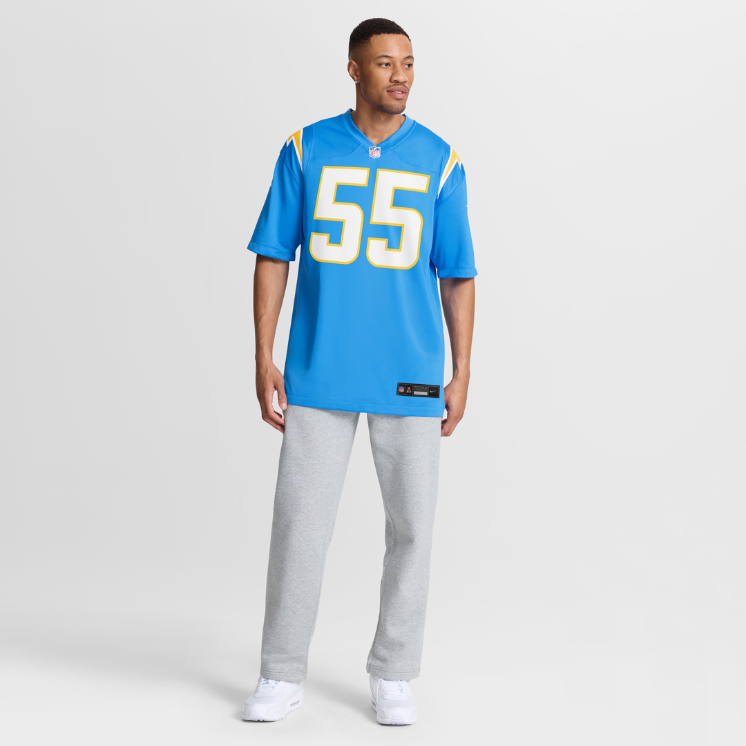 Junior Seau Los Angeles Chargers Nike Game Retired Player Jersey - Powder Blue