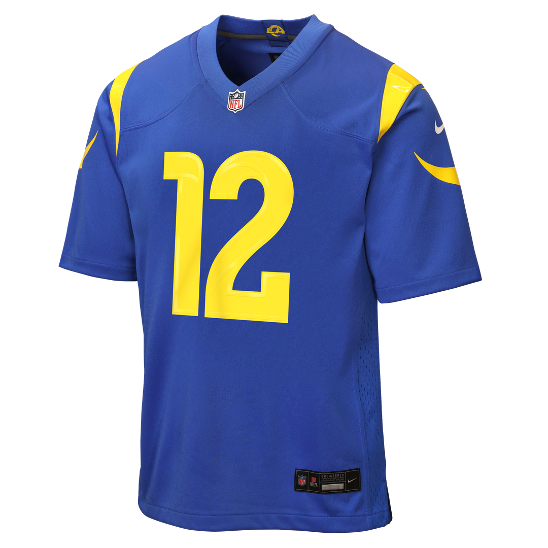 Puka Nacua Los Angeles Rams Nike Youth Game Jersey - White
