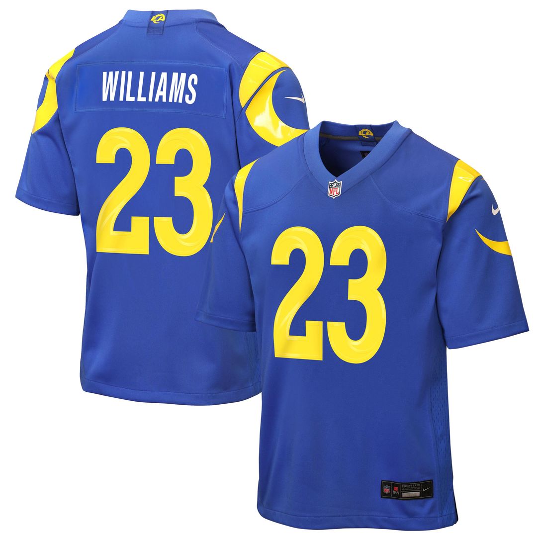 Kyren Williams Los Angeles Rams Nike Youth Game Jersey - Royal