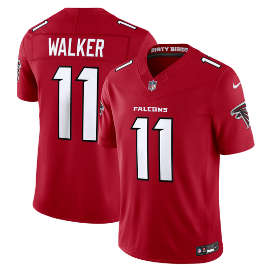Jalon Walker Atlanta Falcons Nike Vapor F.U.S.E. Stitched Limited Jersey - Red