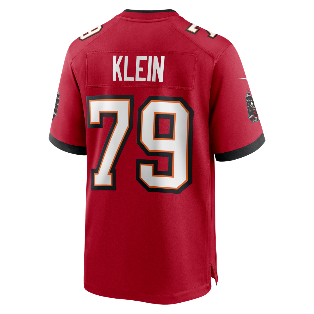 Elijah Klein Tampa Bay Buccaneers Nike  Game Jersey -  Red