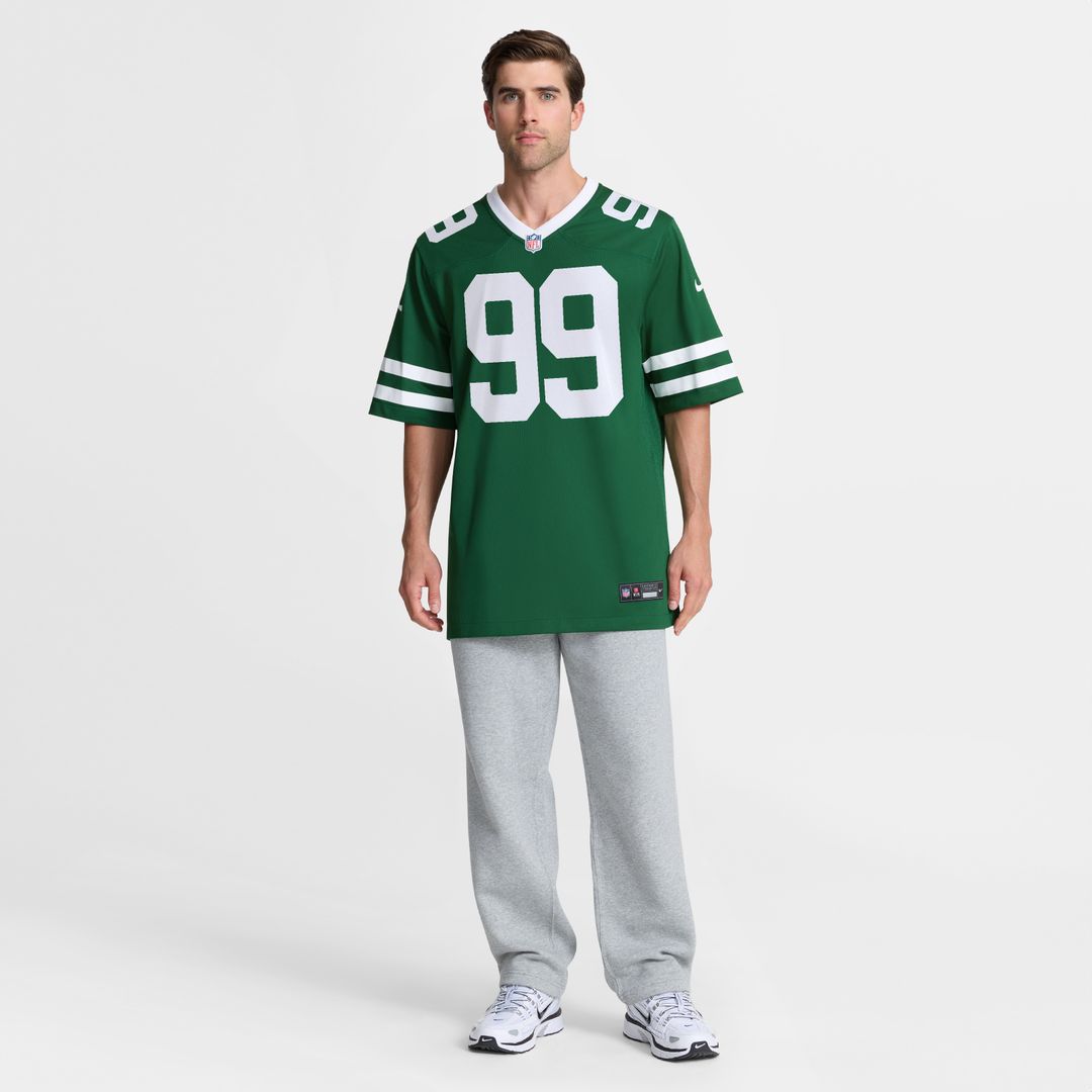 Will McDonald IV New York Jets Nike Alternate Game Jersey - Legacy Black